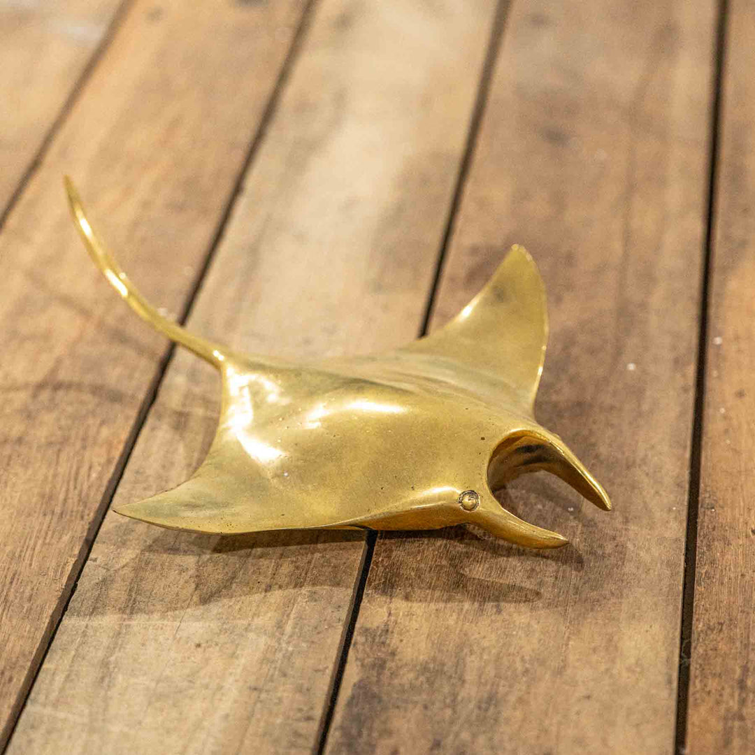 Manta Ray - L | Brass