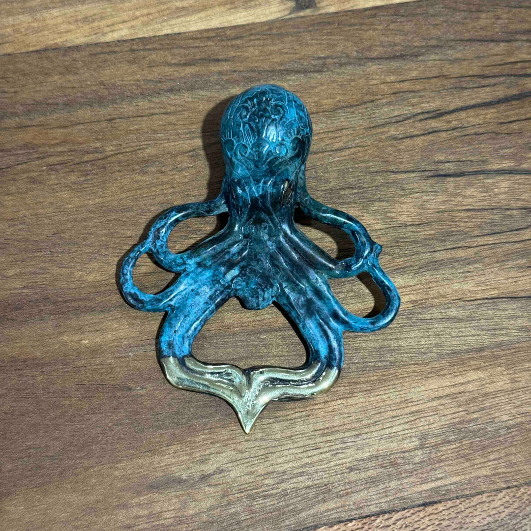 Bottle Opener - Octopus | Aged Brass