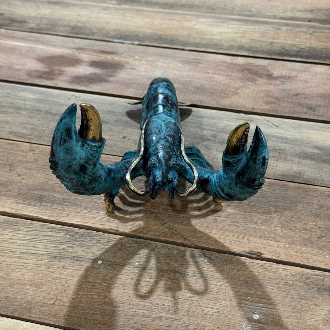 Lobster - M | Aged Brass