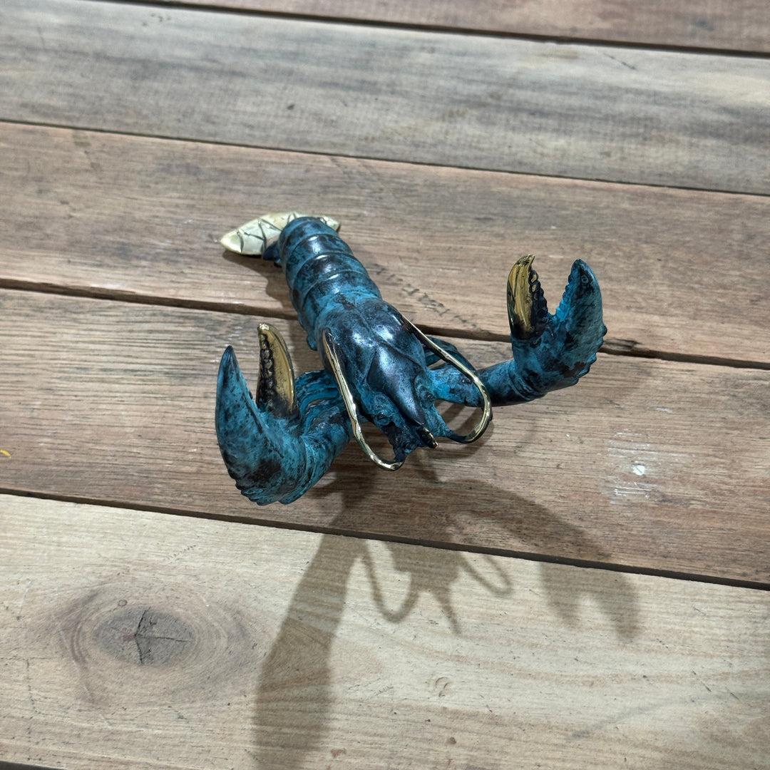 Lobster - S | Aged Brass