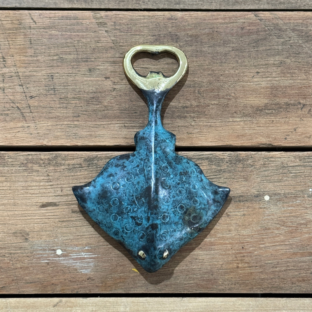 Bottle Opener - Ray | Aged Brass