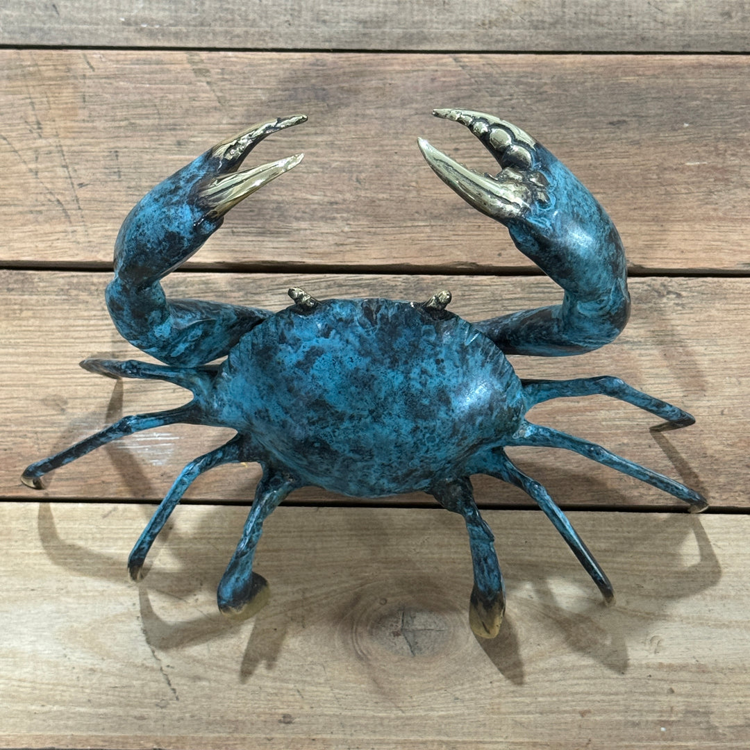 Crab - L | Aged Brass
