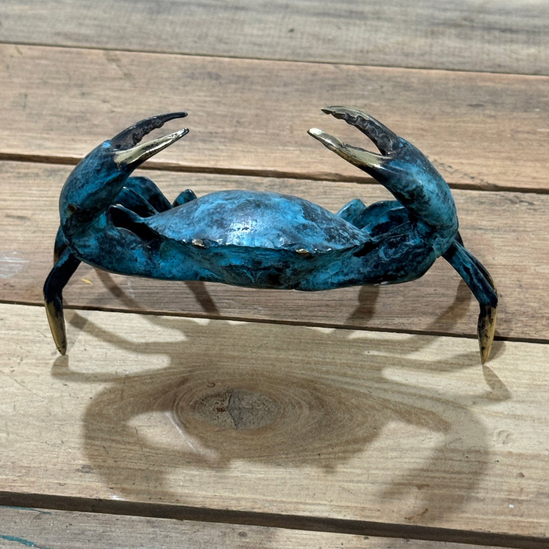 Crab - M | Aged Brass