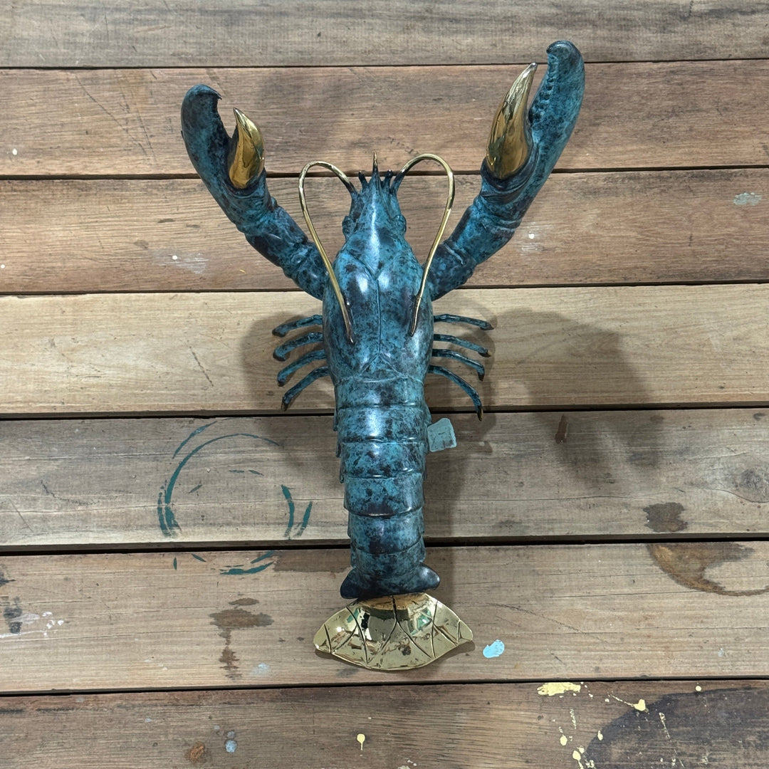 Lobster - L | Aged Brass