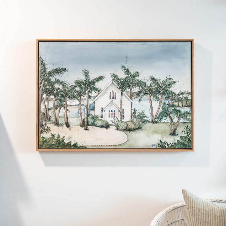 She May Be A Hundred Different Things framed artwork in Australian oak by Stephanie Elizabeth Artwork.