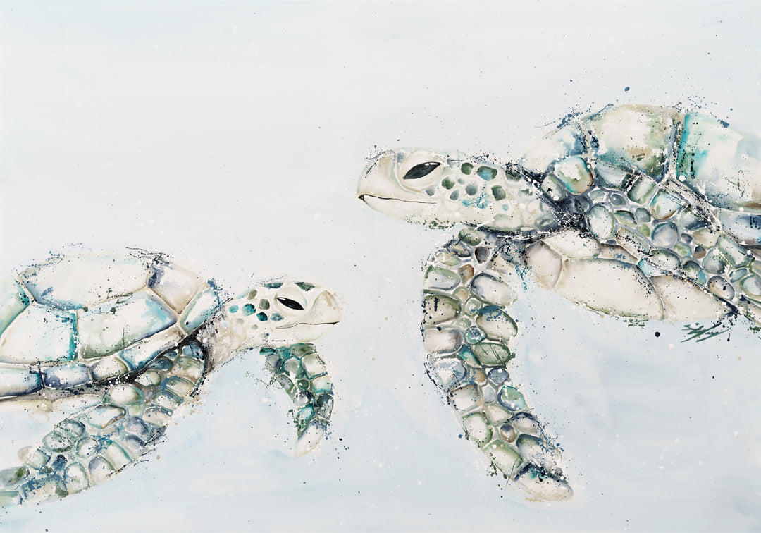 Better In Blue – unframed rolled fine art print by Stephanie Elizabeth