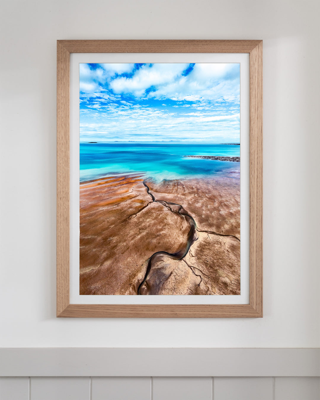 Cracks in the Ocean | Ocean Art - Aerial Photography