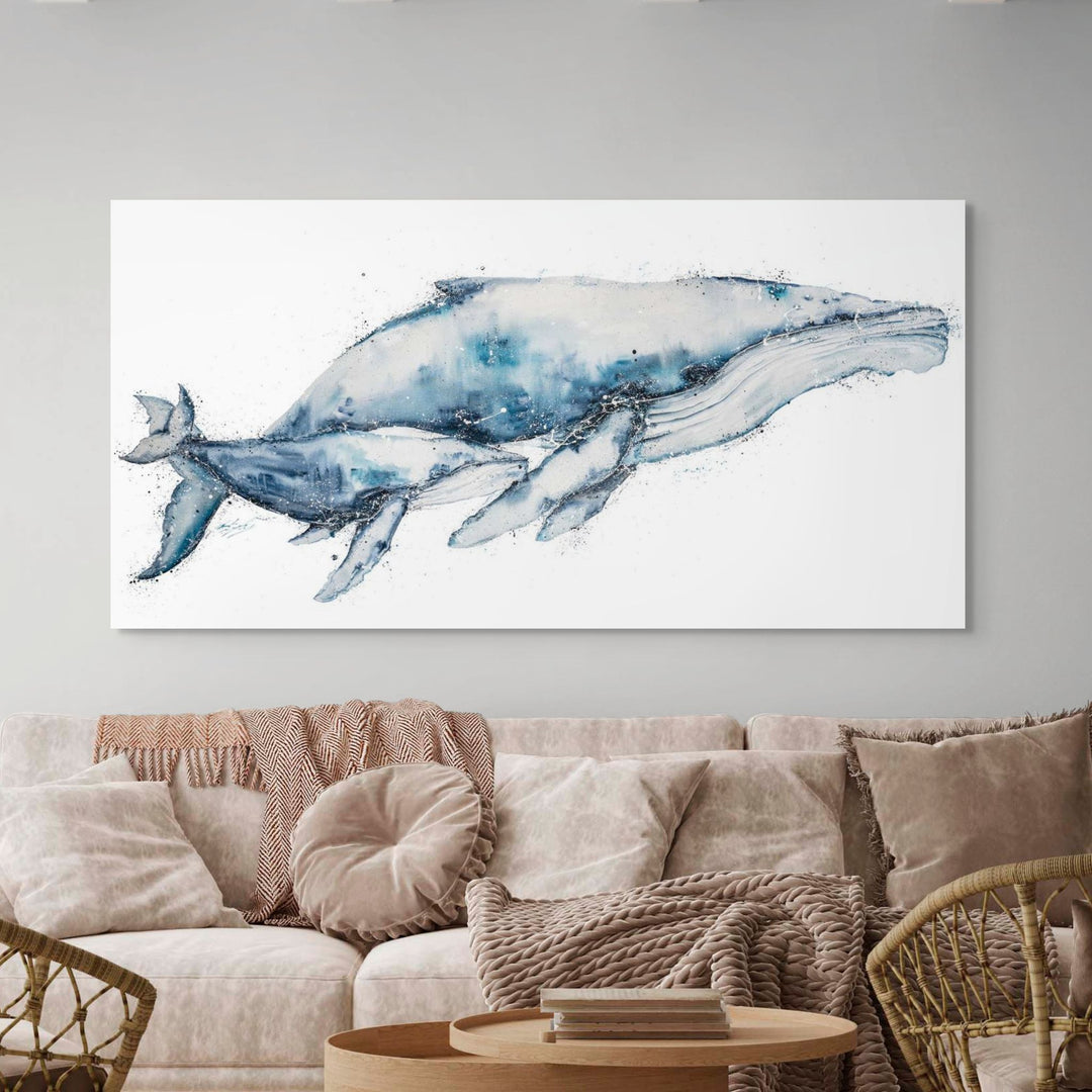 Crazy Love by Stephanie Elizabeth – stretched canvas print of kookaburras in balance of chaos and calm, fine art print
