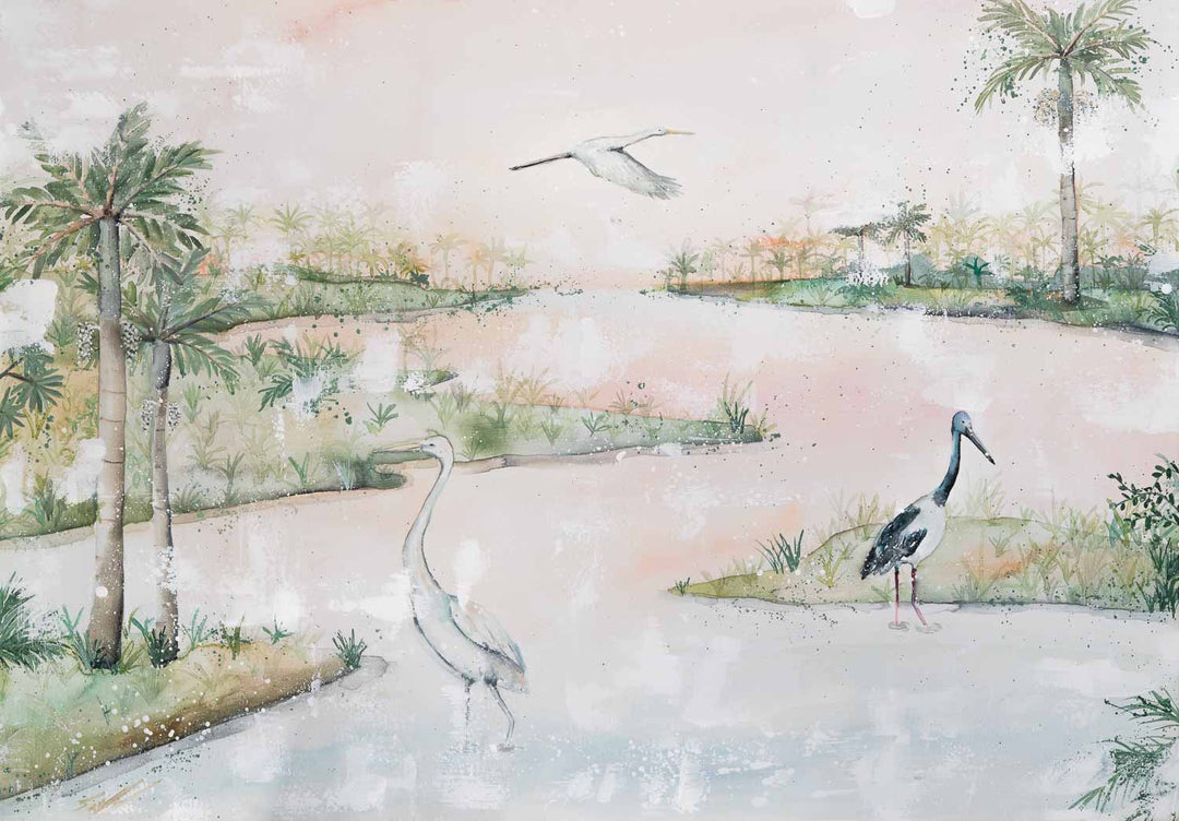 Daintree dreaming rainforest watercolour artwork by stephanie elizabeth 