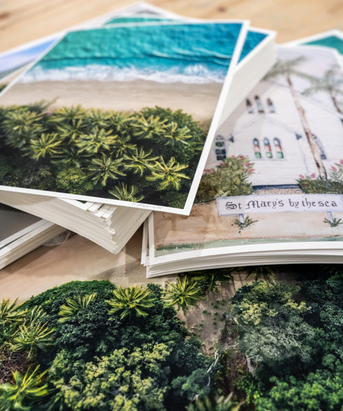 Fine Art Paper Prints on archival standard textured and etching paper
