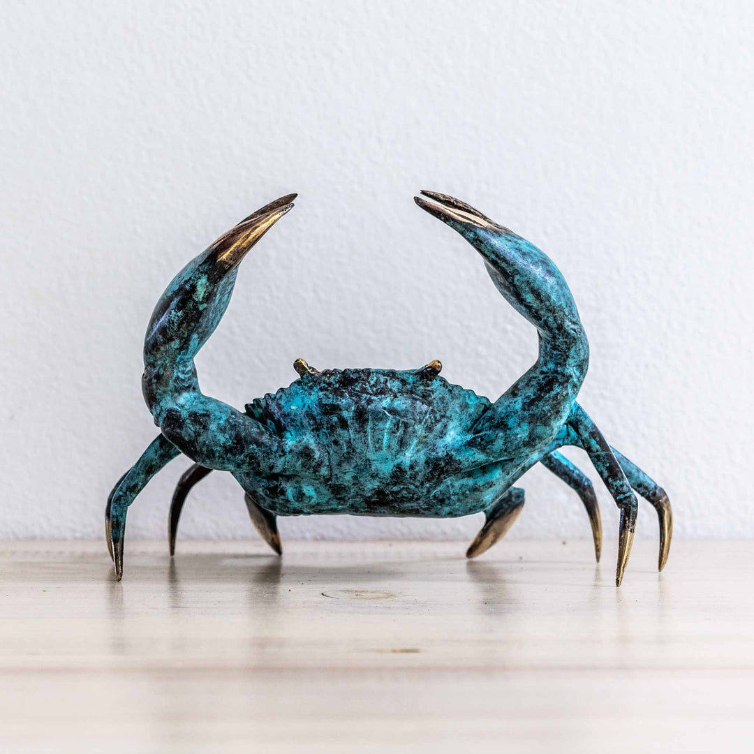 Large Crab | Aged Brass