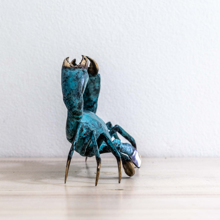 Large Crab | Aged Brass