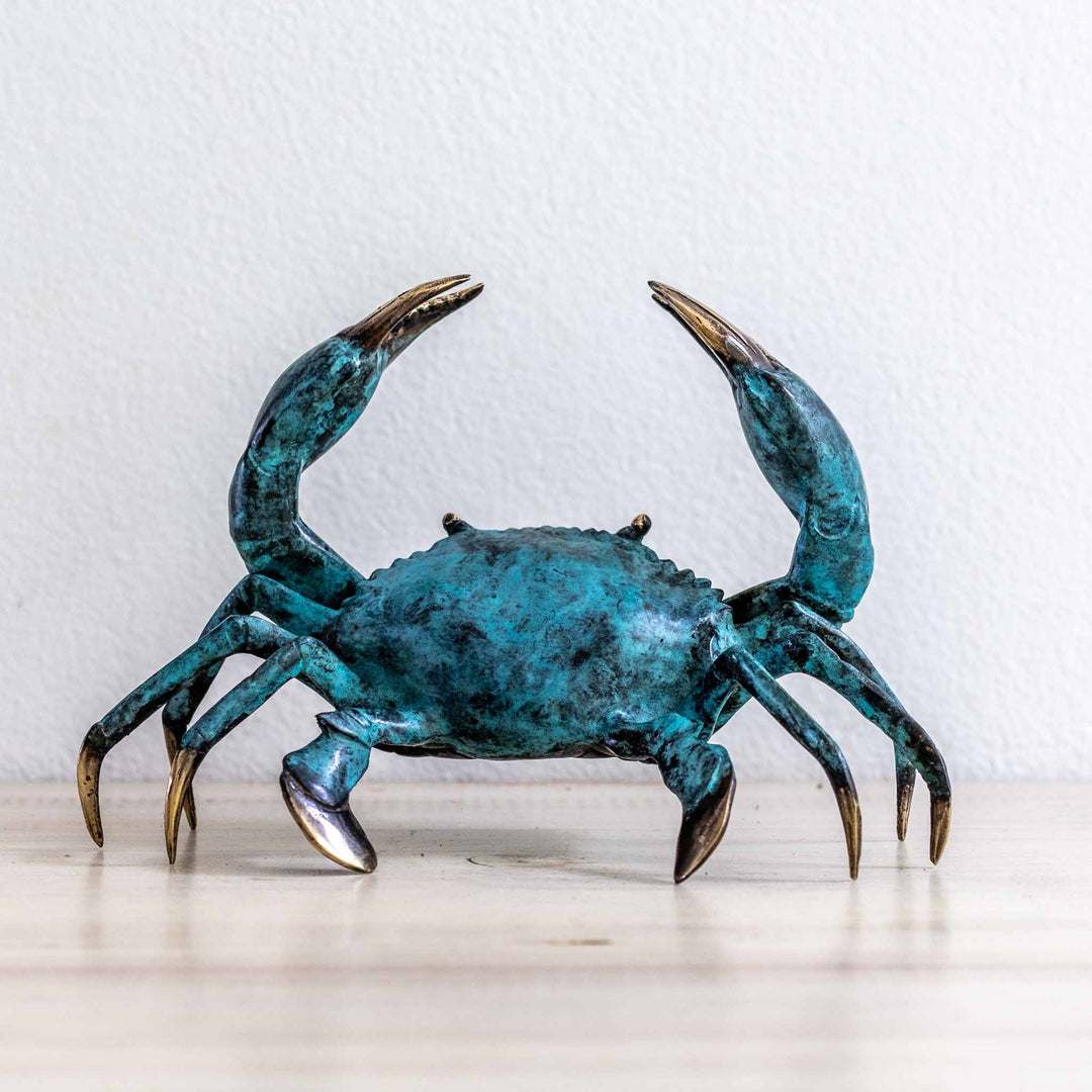 Large Crab | Aged Brass