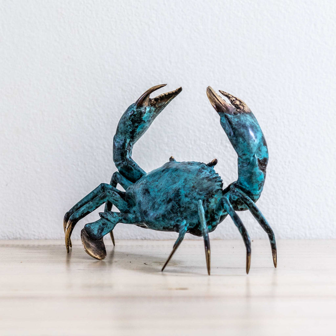 Large Crab | Aged Brass