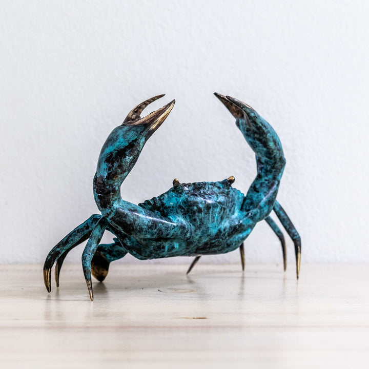 Large Crab | Aged Brass