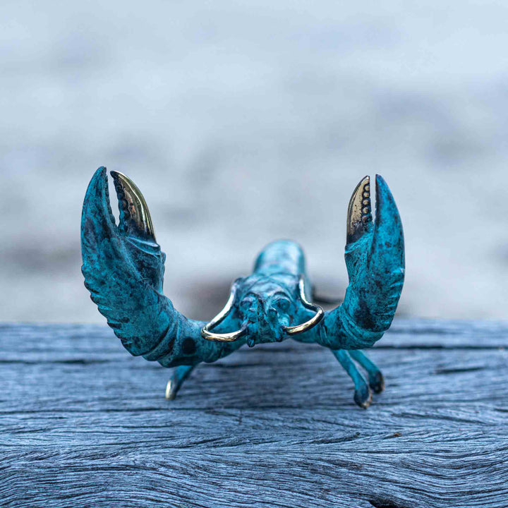 Large Lobster | Aged Brass