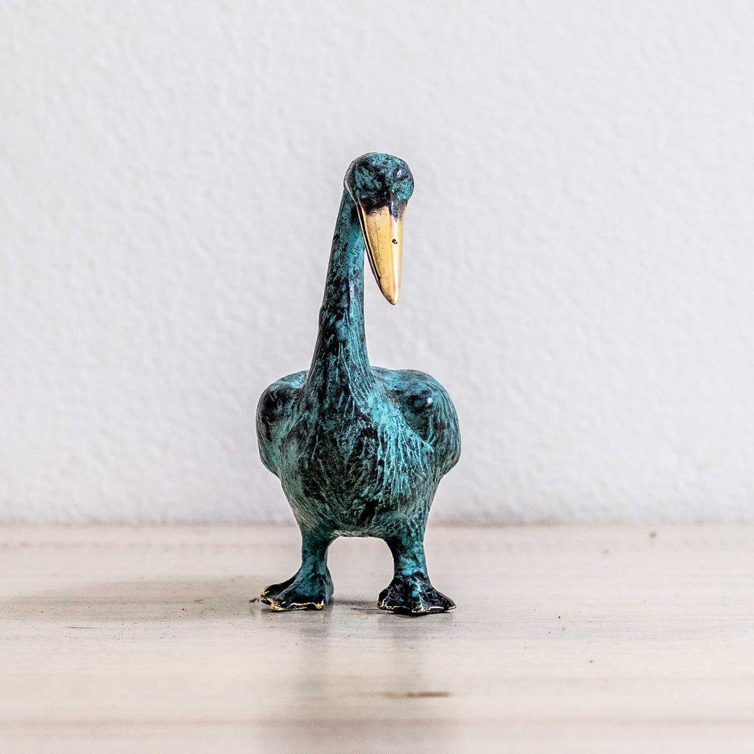 Large Pelican | Aged Brass