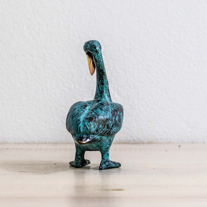 Large Pelican | Aged Brass