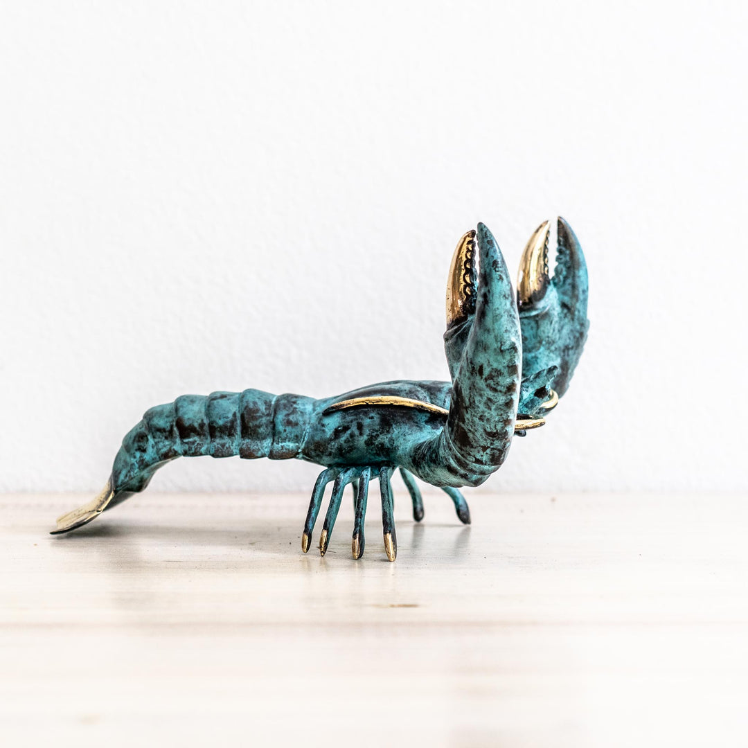 Medium Lobster | Aged Brass