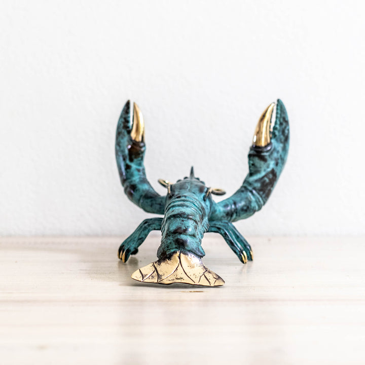 Medium Lobster | Aged Brass