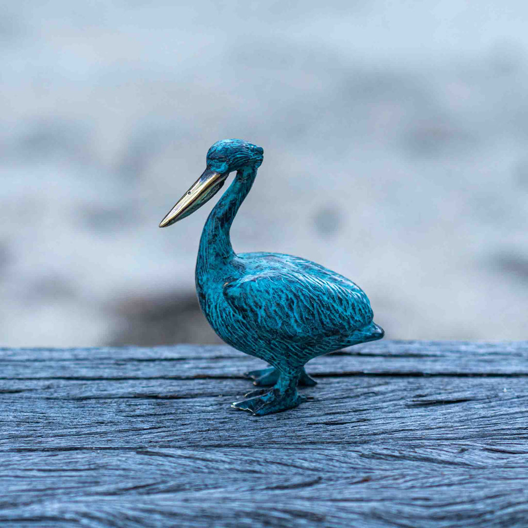 Medium Pelican | Aged Brass