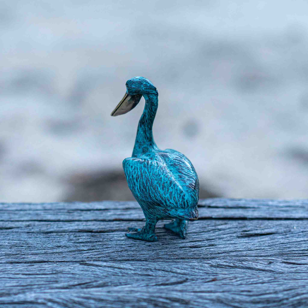 Medium Pelican | Aged Brass