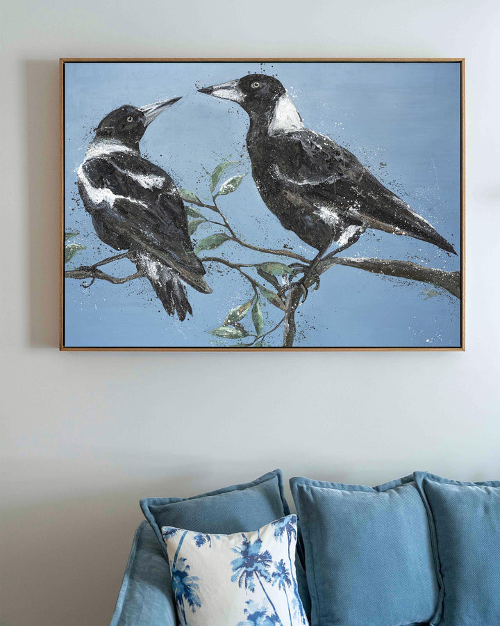 Monochrome Muses | Magpie – Fine Art Print