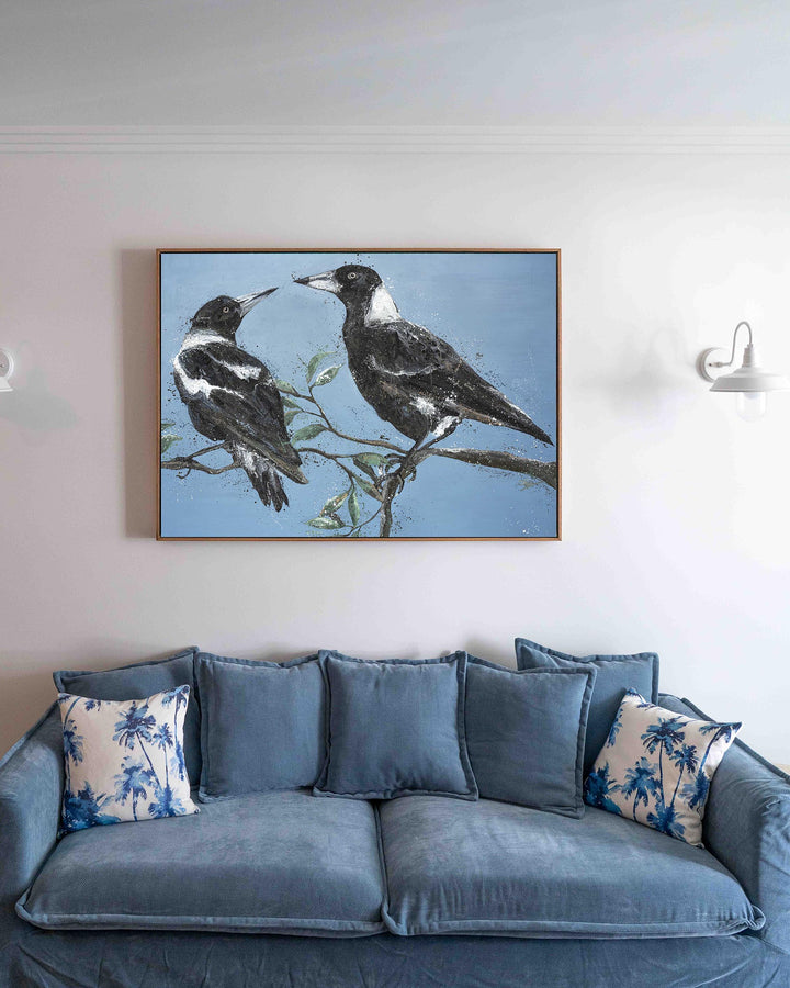 Monochrome Muses | Magpie – Fine Art Print