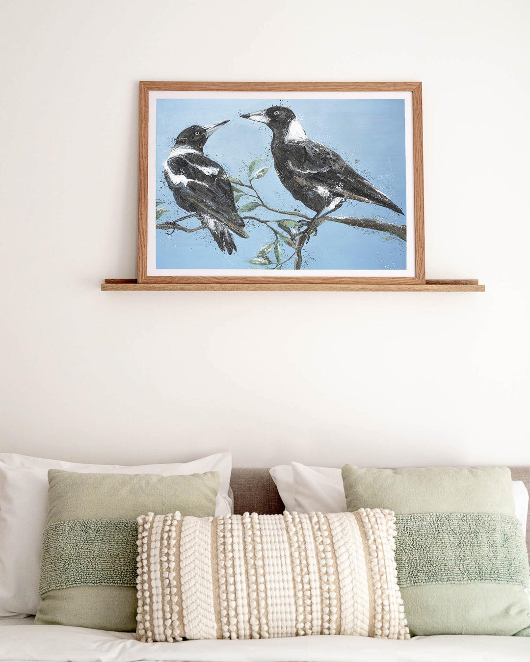 Monochrome Muses | Magpie – Fine Art Print