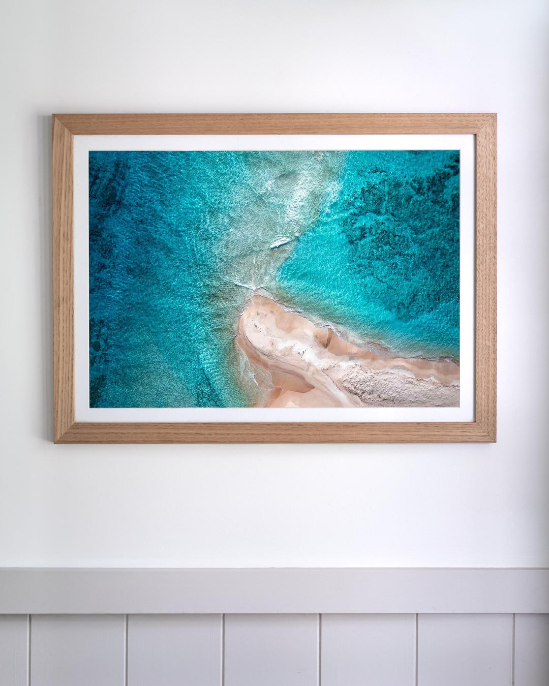 Nothing but Footprints | Ocean Art – Aerial Photography