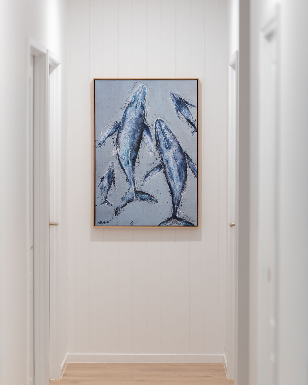 Raise Them on Rhythm and Blues | Whale Fine Art Print