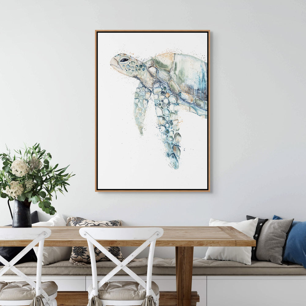 Renegade oak shadow box canvas fine art print by Stephanie Elizabeth