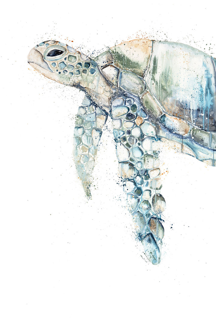Renegade by Stephanie Elizabeth – unframed rolled paper print of humpback whale in motion, fine art marine life print