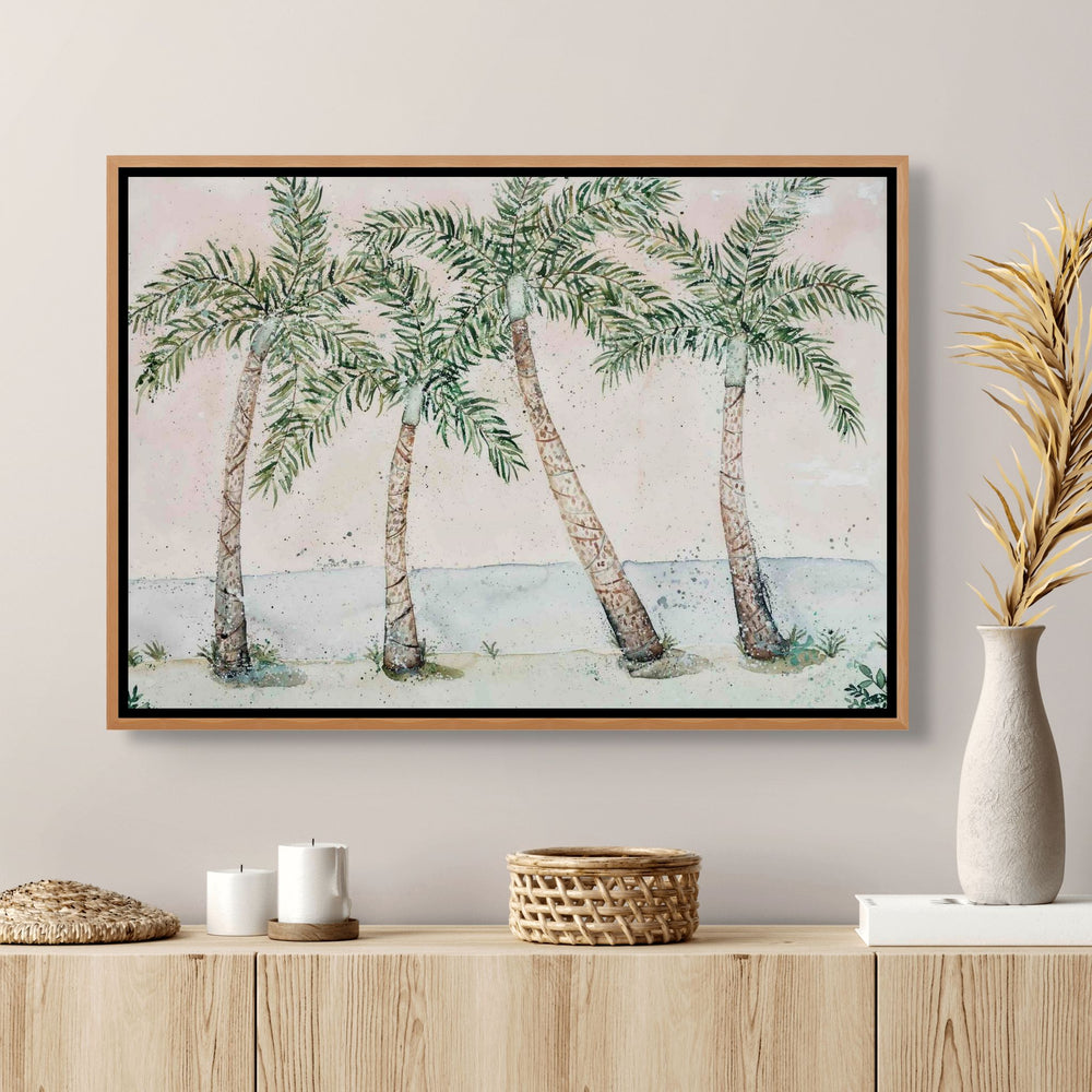 Rex Smeal Serenade by Stephanie Elizabeth – shadow box canvas print of Rex Smeal Park sunset, Port Douglas coastal artwork