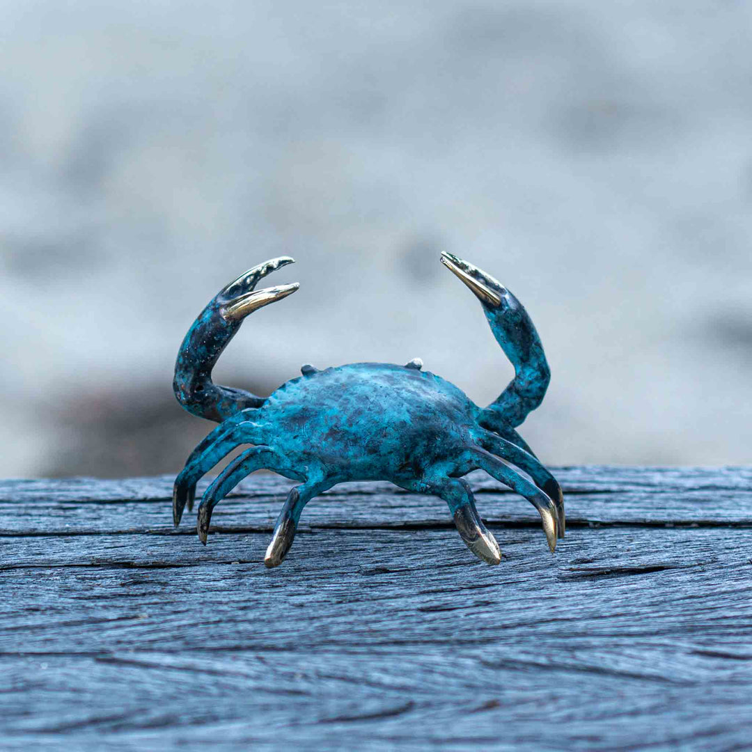 Small Crab | Aged Brass