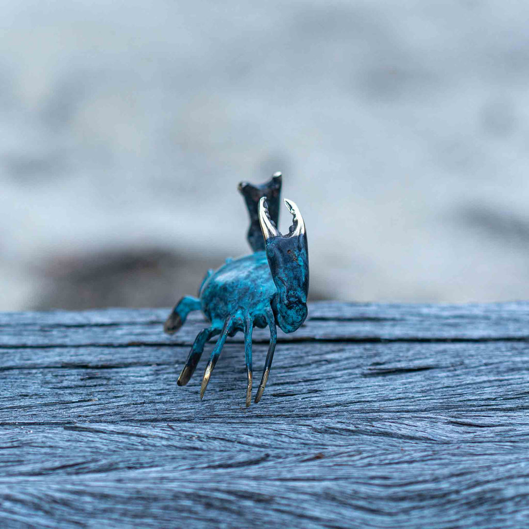 Small Crab | Aged Brass