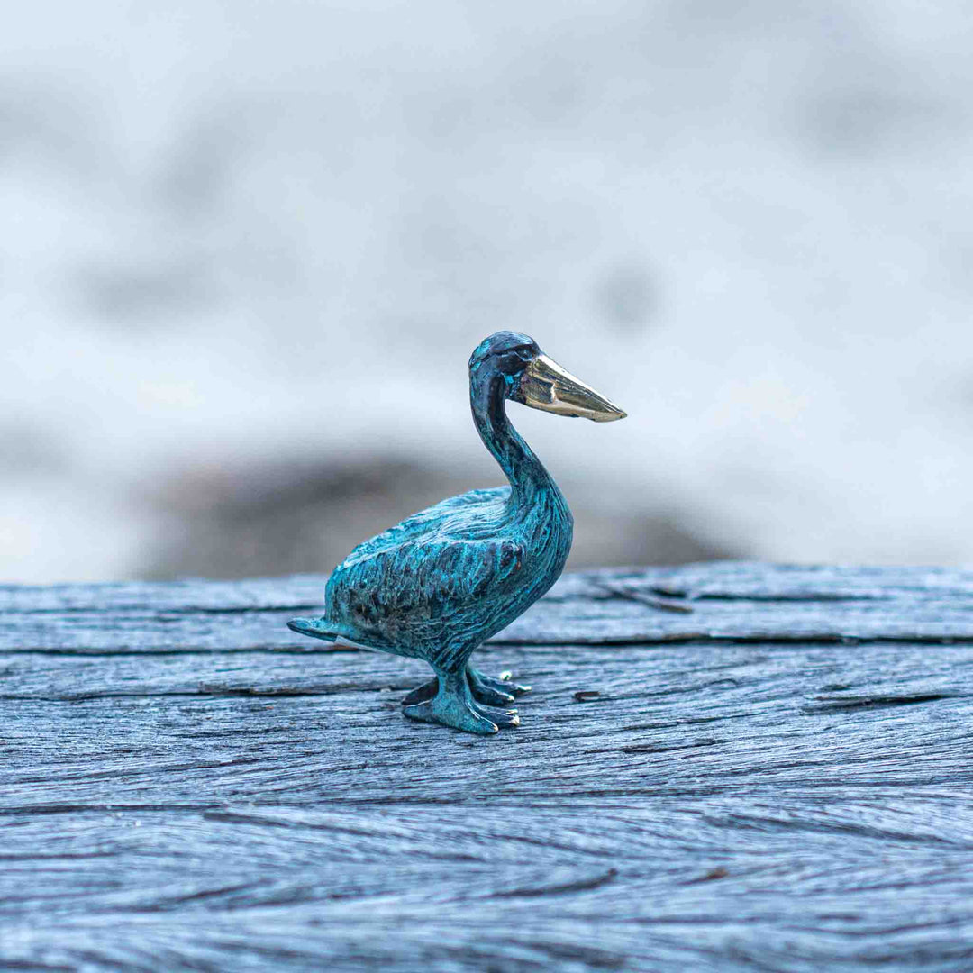Extra Small Pelican | Aged Brass