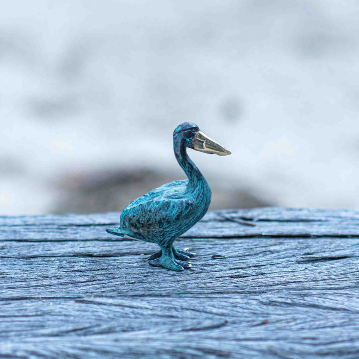 Extra Small Pelican | Aged Brass
