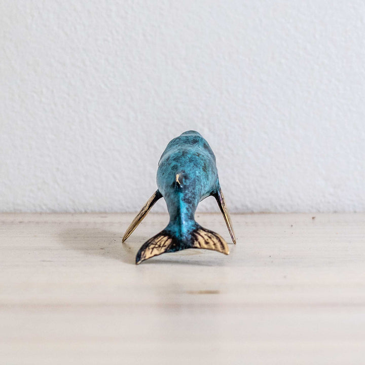 Small Humpback Whale | Aged Brass