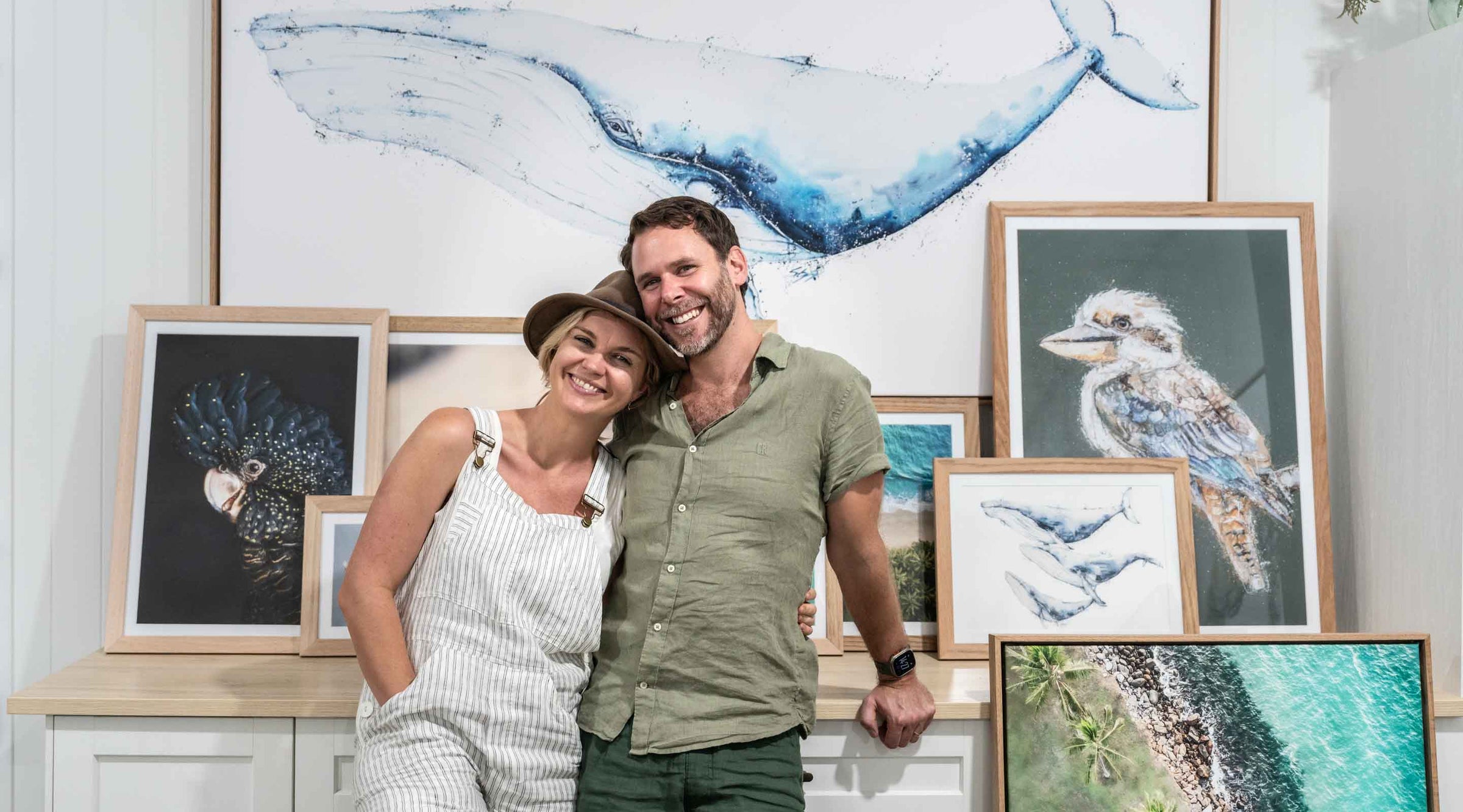 About SEA gallery Port Douglas fine art and photography David Lloyd and Stephanie Elizabeth artwork