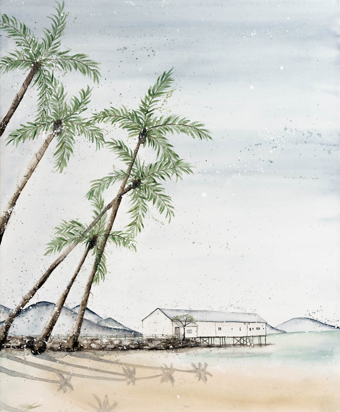 port douglas sugar wharf original artwork